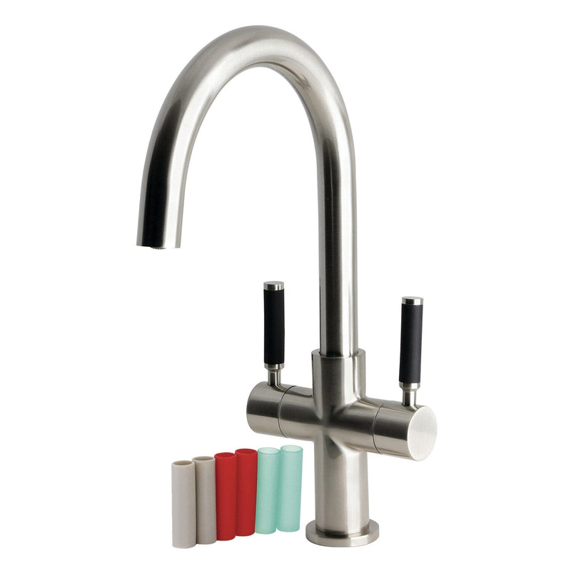 Kaiser Two-Handle 1-Hole Deck Mount Vessel Faucet