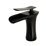 Executive One-Handle 1-Hole Bathroom Faucet with Push Pop-Up Drain