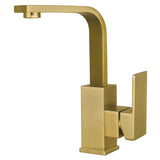 Claremont One-Handle 1-Hole Bathroom Faucet with Push Pop-Up Drain