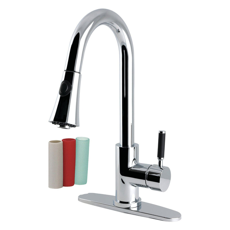 Kaiser Single-Handle Pull-Down Kitchen Faucet