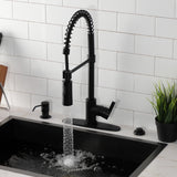 Continental Single-Handle 1-Hole Deck Mount Pre-Rinse Kitchen Faucet