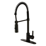 Continental Single-Handle 1-Hole Deck Mount Pre-Rinse Kitchen Faucet