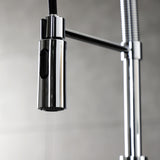 Continental Single-Handle 1-Hole Deck Mount Pre-Rinse Kitchen Faucet
