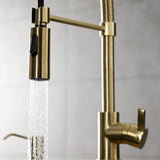 Continental Single-Handle 1-Hole Deck Mount Pre-Rinse Kitchen Faucet
