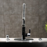 Continental Single-Handle 1-Hole Deck Mount Pre-Rinse Kitchen Faucet