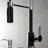 Continental Single-Handle 1-Hole Deck Mount Pre-Rinse Kitchen Faucet