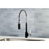 Continental Single-Handle 1-Hole Deck Mount Pre-Rinse Kitchen Faucet