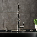 Continental Single-Handle 1-Hole Deck Mount Pre-Rinse Kitchen Faucet