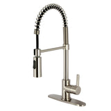 Continental Single-Handle 1-Hole Deck Mount Pre-Rinse Kitchen Faucet