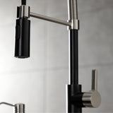 Continental Single-Handle 1-Hole Deck Mount Pre-Rinse Kitchen Faucet