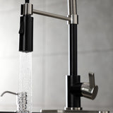 Continental Single-Handle 1-Hole Deck Mount Pre-Rinse Kitchen Faucet