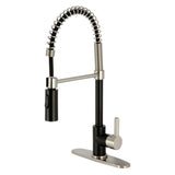 Continental Single-Handle 1-Hole Deck Mount Pre-Rinse Kitchen Faucet