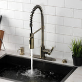 Continental Single-Handle 1-Hole Deck Mount Pre-Rinse Kitchen Faucet
