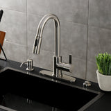 Continental Single-Handle Pull-Down Kitchen Faucet