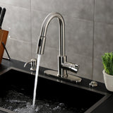 Continental Single-Handle Pull-Down Kitchen Faucet