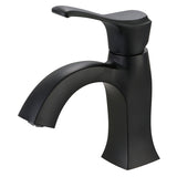 Amabile One-Handle 1-Hole Bathroom Faucet with Push Pop-Up Drain