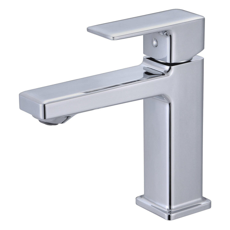 Tempo One-Handle 1-Hole Bathroom Faucet with Push Pop-Up Drain