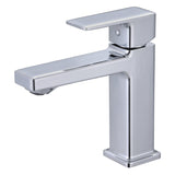 Tempo One-Handle 1-Hole Bathroom Faucet with Push Pop-Up Drain