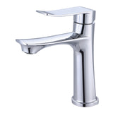 Lilt One-Handle 1-Hole Bathroom Faucet with Push Pop-Up Drain