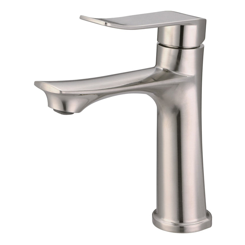 Lilt One-Handle 1-Hole Bathroom Faucet with Push Pop-Up Drain