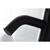Concord One-Handle 1-Hole Bathroom Faucet with Deck Plate and Push Pop-Up Drain