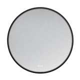 Aurora 36-Inch Round LED Bathroom Mirror, Front and Back Light, Dimmable Touch Sensor Lighted Mirror