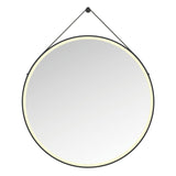 Aurora 40-Inch Round LED Bathroom Mirror, Front Light, Anti-Fog, Dimmable Touch Sensor Lighted Mirror