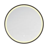 Aurora 32-Inch Round LED Bathroom Mirror, Front Light, Anti-Fog, Dimmable Touch Sensor Lighted Mirror