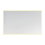 Aurora 30-Inch x 72-Inch LED Bathroom Mirror, Front and Back Light, Anti-Fog, Dimmable Touch Sensor Lighted Mirror