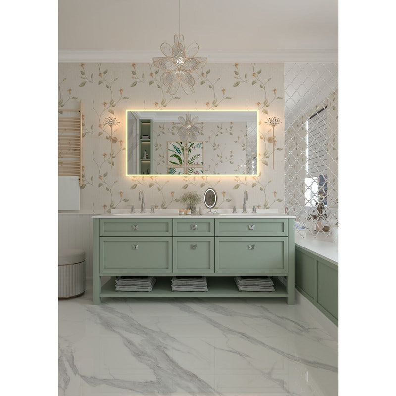 Aurora 30-Inch x 72-Inch LED Bathroom Mirror, Front and Back Light, Anti-Fog, Dimmable Touch Sensor Lighted Mirror