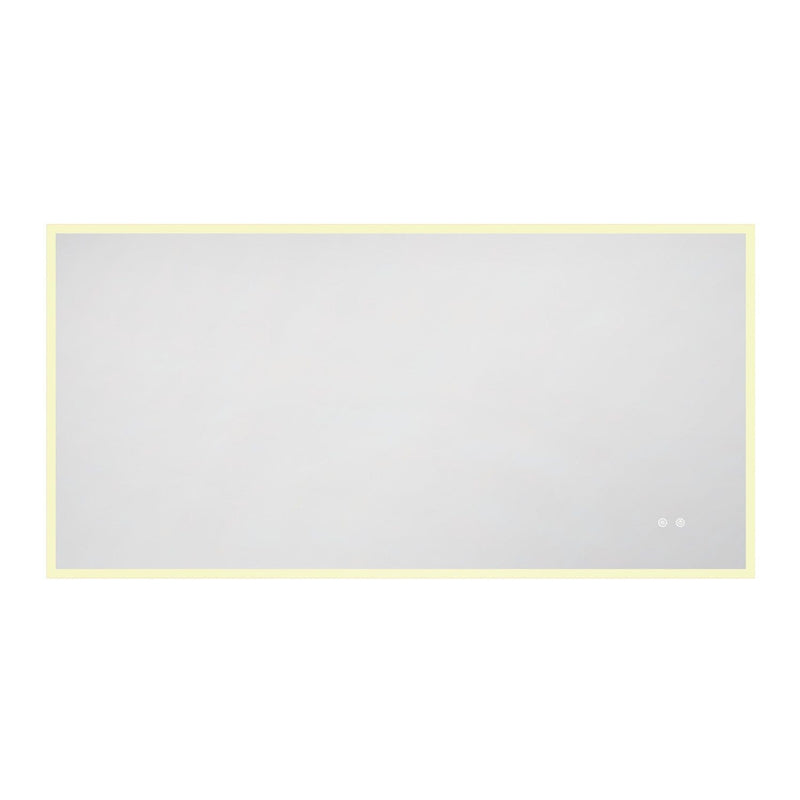 Aurora 30-Inch x 72-Inch LED Bathroom Mirror, Front and Back Light, Anti-Fog, Dimmable Touch Sensor Lighted Mirror