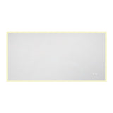 Aurora 30-Inch x 72-Inch LED Bathroom Mirror, Front and Back Light, Anti-Fog, Dimmable Touch Sensor Lighted Mirror