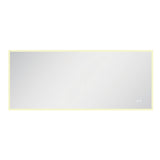 Aurora 30-Inch x 72-Inch LED Bathroom Mirror, Front and Back Light, Anti-Fog, Dimmable Touch Sensor Lighted Mirror