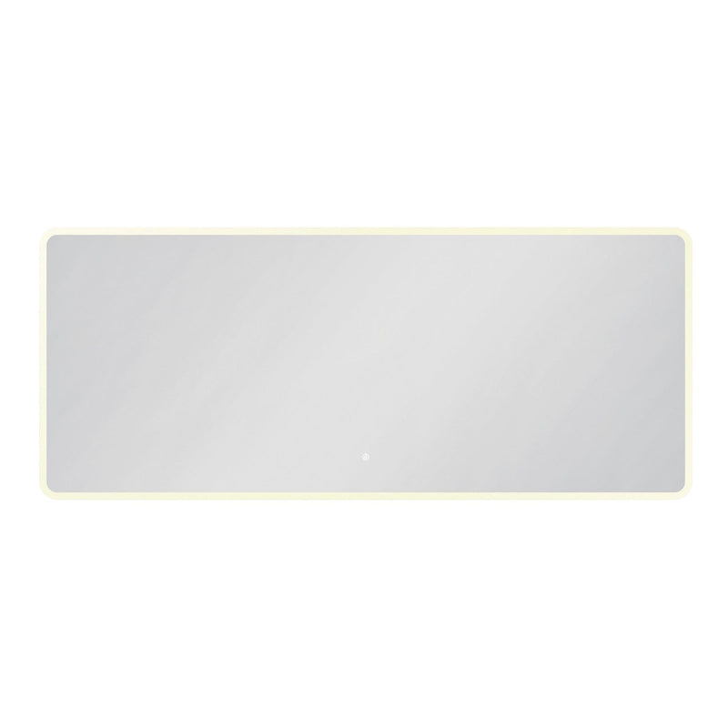 Aurora 30-Inch x 72-Inch LED Bathroom Mirror, Front and Back Light, Anti-Fog, Dimmable Touch Sensor Lighted Mirror