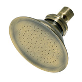 Victorian 4-3/4-Inch Round Raindrop Brass Shower Head