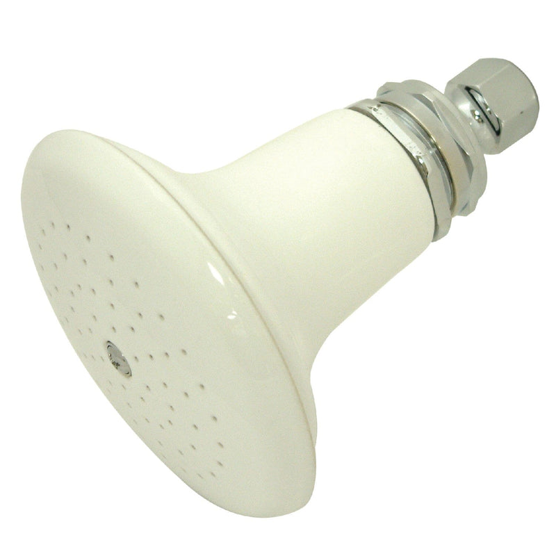 Victorian 5-1/8-Inch Round Raindrop Ceramic Shower Head
