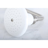 Victorian 5-1/8-Inch Round Raindrop Ceramic Shower Head