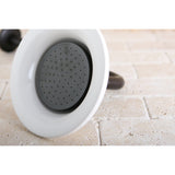 Victorian 6-5/16-Inch Round Raindrop Ceramic Shower Head