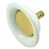Victorian 6-5/16-Inch Round Raindrop Ceramic Shower Head