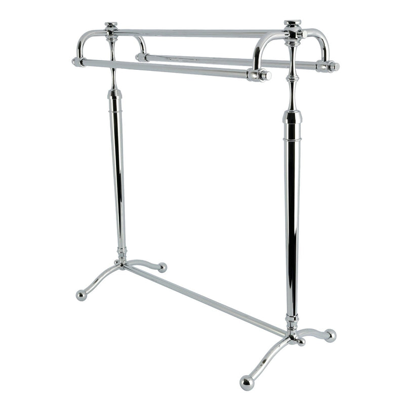 Warwick 28-Inch Freestanding Pedestal 3-Tier Towel Rack