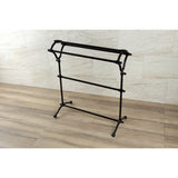 Edenscape 33-3/8 Inch Freestanding Pedestal 3-Tier Y-Type Towel Rack