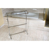 Edenscape 33-3/8 Inch Freestanding Pedestal 3-Tier Y-Type Towel Rack