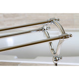 Edenscape 33-3/8 Inch Freestanding Pedestal 3-Tier Y-Type Towel Rack
