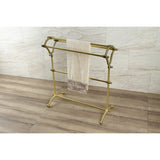 Edenscape 33-3/8 Inch Freestanding Pedestal 3-Tier Y-Type Towel Rack