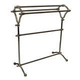 Edenscape 33-3/8 Inch Freestanding Pedestal 3-Tier Y-Type Towel Rack