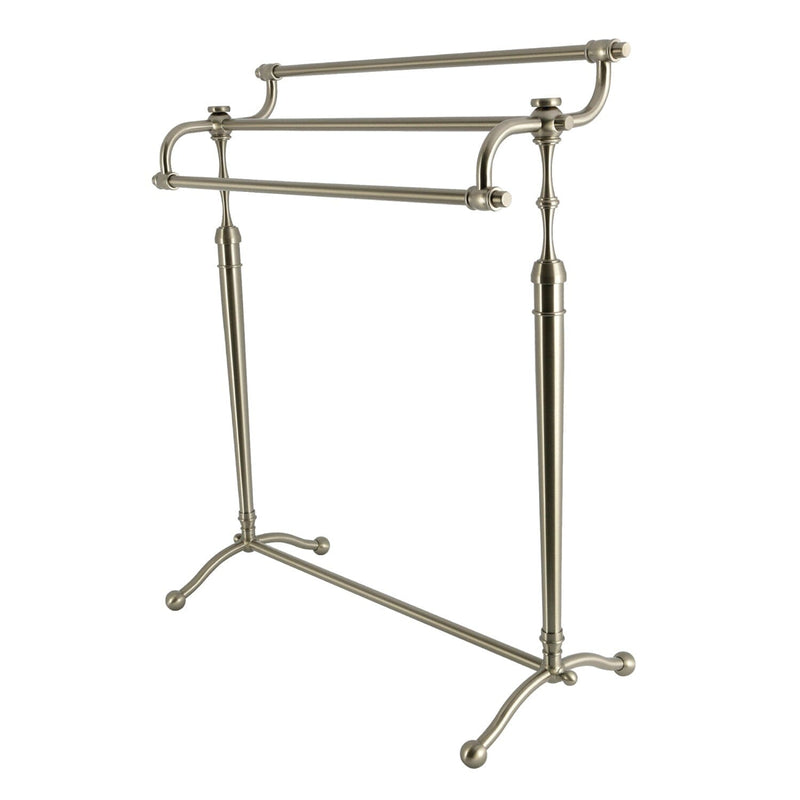 Warwick 28-Inch Freestanding Pedestal 3-Tier Towel Rack