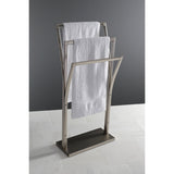 Edenscape 34-7/16 Inch Freestanding Pedestal 3-Tier Y-Style Towel Rack