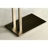 Edenscape 31-Inch Freestanding Pedestal 2-Tier L-Shape Towel Rack