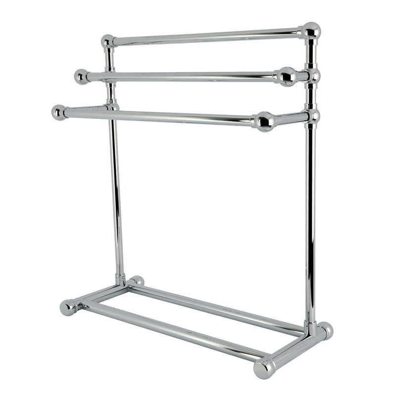 Maximilien 28-Inch Freestanding Pedestal 3-Tier Towel Rack