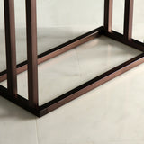 Edenscape 33-1/8 Inch Freestanding Pedestal 3-Tier Towel Rack